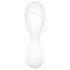 Satisfyer Curvy Trinity 5+ - smart 2-i-1 vibrator (hvit)