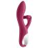 Satisfyer Embrace Me - rød klitorisvibrator med skaft