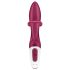 Satisfyer Embrace Me - rød klitorisvibrator med skaft