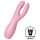 Satisfyer Threesome 3 - oppladbar klitorisvibrator (rosa)