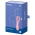 Satisfyer Threesome 3 - oppladbar klitorisvibrator (rosa)