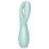 Satisfyer Threesome 3 - oppladbar klitorisvibrator (mynte)