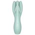 Satisfyer Threesome 3 - oppladbar klitorisvibrator (mynte)