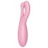 Satisfyer Threesome 4 - smart klitorisvibrator (rosa)