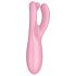 Satisfyer Threesome 4 - smart klitorisvibrator (rosa)