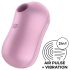 Satisfyer Cotton Candy - trådløs klitorisstimulator (lilla)