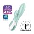 Satisfyer Air Pump Bunny 5 - smart vibrerende pumpe (mint)