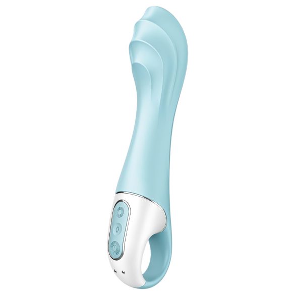 Satisfyer Air Pump Vibrator 5 - smart blå pumpevibrator