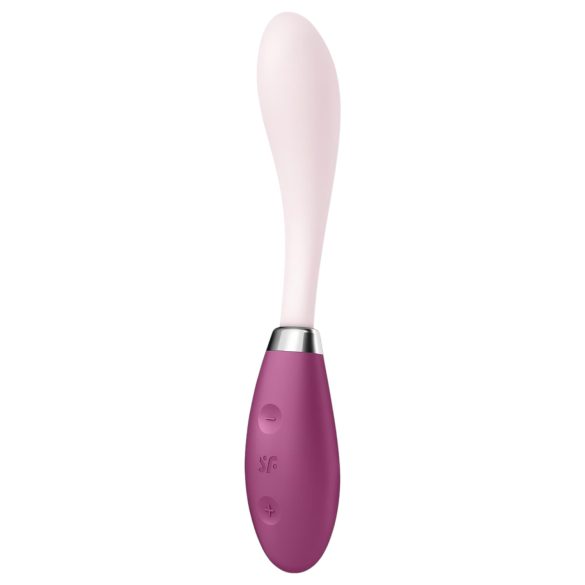 Satisfyer G-Spot Flex 3 - oppladbar G-punkt vibrator (rosa-rød)