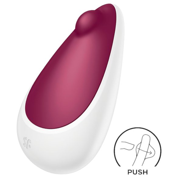 Satisfyer Spot On 3 - oppladbar klitorisvibrator (rød)