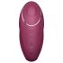 Satisfyer Tap & Climax 1 - 2-i-1 vibrator & klitorisstimulator (rød)