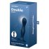 Satisfyer Double Ball-R - vektet dildo (mørkeblå)