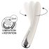 Satisfyer Spinning Vibe 1 - G-punkt vibrator med roterende hode (beige)