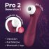 Satisfyer Pro 2 Gen3 - smart klitorisstimulator (rød)