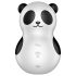 Satisfyer Pocket Panda - Luftbølgende klitorisvibrator (svart)