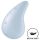 Satisfyer Dew Drop - oppladbar, vanntett klitorisvibrator (blå)