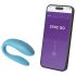 We-Vibe Sync Go - smart parvibrator, oppladbar (turkis)