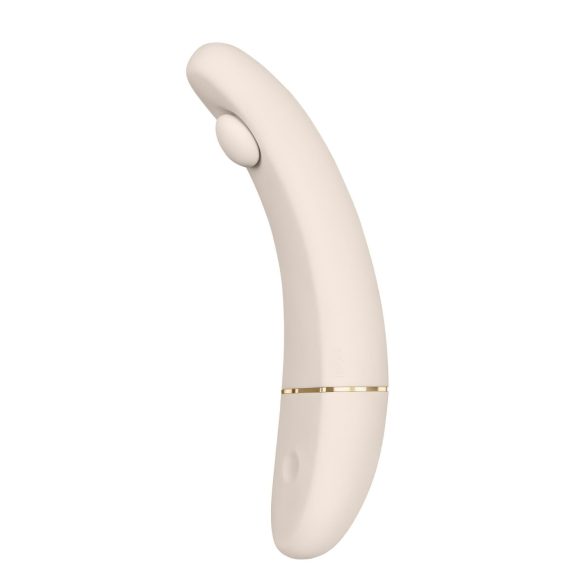 OhMyG - Oppladbar pulserende G-punktvibrator (hvit)