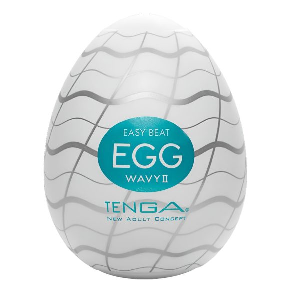 TENGA Egg Wavy II - bølgete egg, nytelse for én