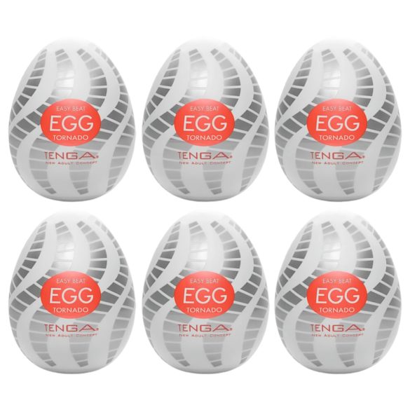 TENGA Egg Tornado - Masturberingsegg (6-pakning)