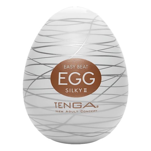 TENGA Egg Silky II - Silkeaktig nytelse for ham!