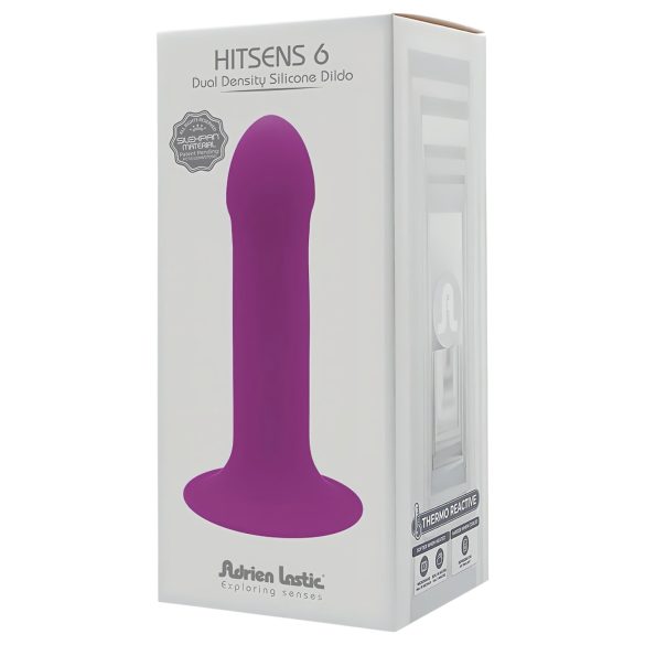 Adrien Lastic Hitsens 6 - Varmefølsomt dildo (lilla)