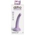 Dillio Curious Five - silikon dildo med sugekopp (15 cm) - lilla