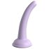 Dillio Curious Five - silikon dildo med sugekopp (15 cm) - lilla