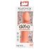 Dillio Big Hero - silikon dildo med sugekopp (17 cm) - oransje