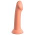 Dillio Big Hero - silikon dildo med sugekopp (17 cm) - oransje