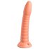 Dillio Wild Thing - riflet dildo (19 cm) - oransje