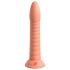 Dillio Wild Thing - riflet dildo (19 cm) - oransje