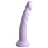 Dillio Slim Seven - sugekopp-stimulator-dildo (20 cm) - lilla