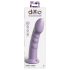 Dillio Super Eight – silikon dildo med sugekopp (21 cm) – lilla