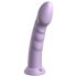 Dillio Super Eight – silikon dildo med sugekopp (21 cm) – lilla