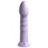 Dillio Super Eight – silikon dildo med sugekopp (21 cm) – lilla