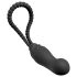 Black Velvet Perfekt Passform - strap-on dildo (svart)