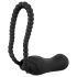 Black Velvet Perfekt Passform - strap-on dildo (svart)