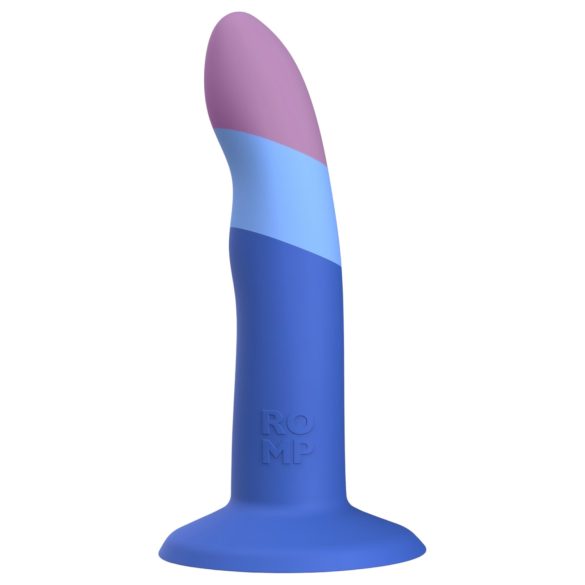 ROMP Piccolo - fleksibel silikon dildo (blå-lilla)