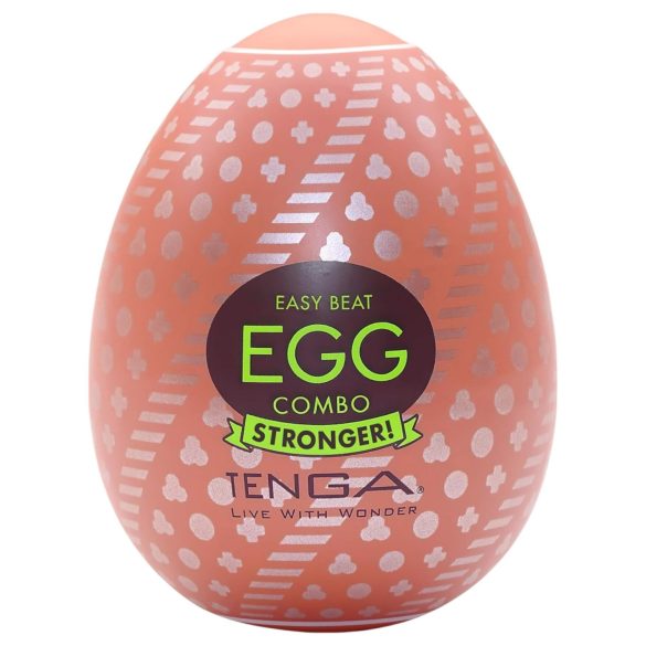 TENGA Egg Combo Stronger - Kraftig nytelseegg (1 stk)