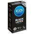 EXS Black - svarte latexkondomer (12 stk)