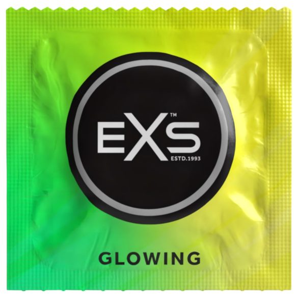 EXS Glow - Selvlysende kondomer (3 stk)