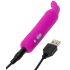 Happyrabbit Bullet - oppladbar lilla kaninbulletvibrator