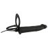 Black Velvets doble F - Justerbar analvibrator (svart)