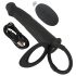 Black Velvets doble F - Justerbar analvibrator (svart)