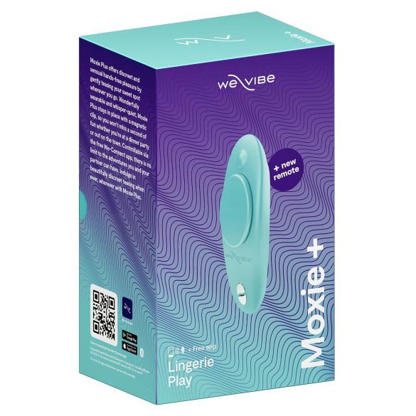 We-Vibe Moxie+ - smart klitorisvibrator (turkis)