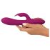 Javida - 3-i-1 perle roterende vibrator (lilla)