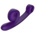 Snail Vibe Curve - 2i1 klitoris-vibrator (lilla)