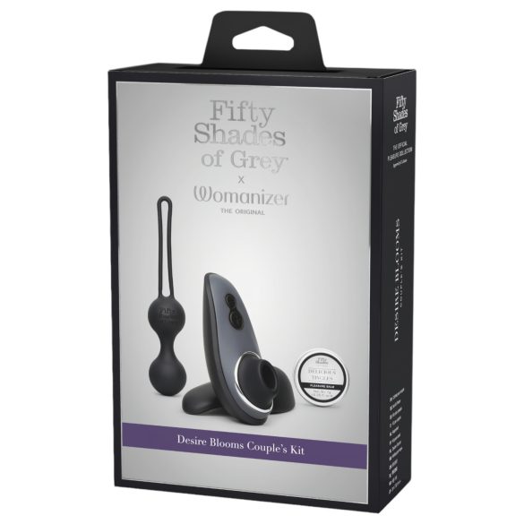 Womanizer Desire Blooms - erotisk sett - 3 stk. (svart)