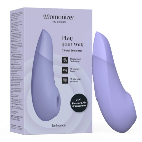 Womanizer Enhance - lufttrykks-klitorisstimulator (lilla)